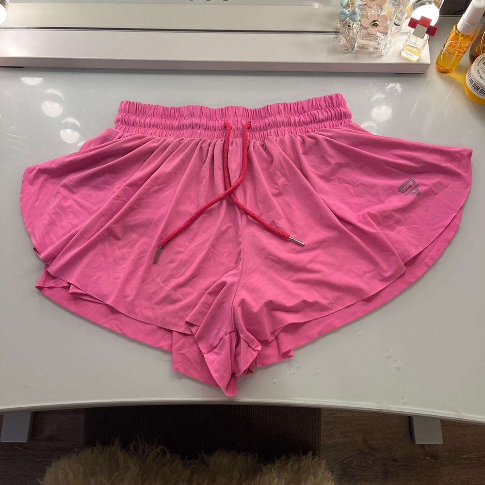 pink butterfly skirt/shorts